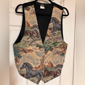 Running Horses Vest